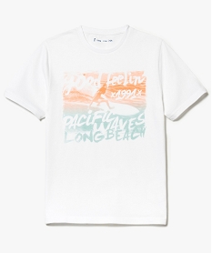 PULL ROUGE TEE-SHIRT WHITE