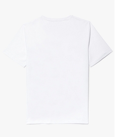 tee-shirt en coton imprime  pacific waves blanc7488901_2