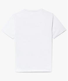 tee-shirt coton grand imprime devant blanc7489101_2