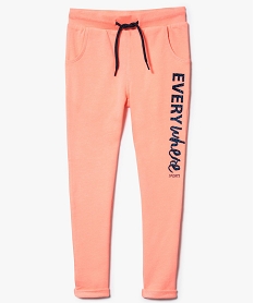 pantalon jogger a revers rose7492301_3