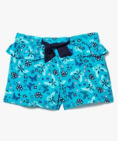 short a basques imprime multicolore shorts7493201_1