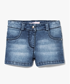 short en jean stretch gris shorts7493901_1