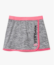 GEMO Short jupe de sport en microfibre Gris