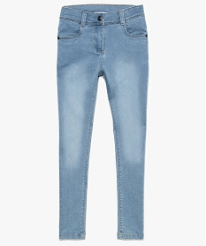 GEMO Jean slim 4 poches Bleu