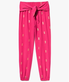 PANTALON VERT D' EAU PANTALON PINKY