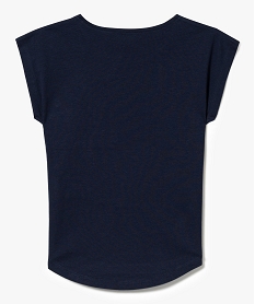 tee-shirt a manches courtes avec motifs et sequins brodes bleu7510101_2