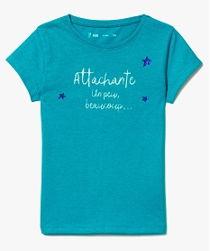 TEE-SHIRT NOIR TEE-SHIRT TURQUOISE