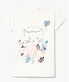 SHORT BLANC TEE-SHIRT SNOW WHITE