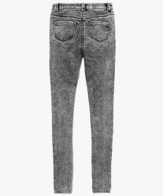 jean fille coupe skinny taille haute gris7526701_3