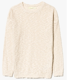 pull en maille legere beige7535201_1