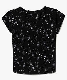tee-shirt ample imprime noir7536301_4