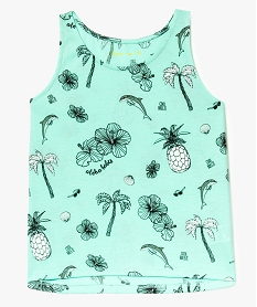 GEMO Débardeur oversize imprimé Bleu