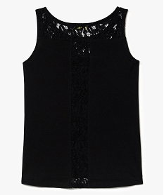 debardeur empiecement dentelle noir7543101_2