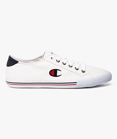 GEMO Baskets basses en toile unie - Champion blanc standard