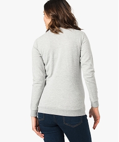 sweat de grossesse a message gris7548901_3