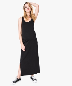 GEMO Robe longue de grossesse Noir