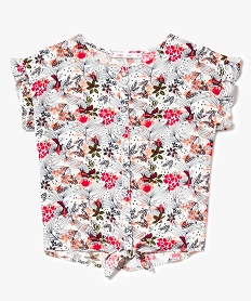 blouse a motifs nouee devant imprime7559901_1