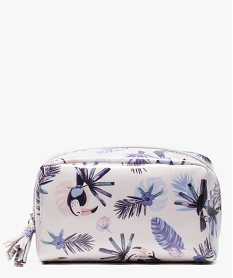 GEMO Trousse de toilette motif jungle Rose