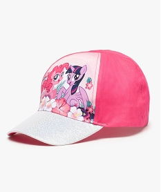 casquette a visiere pailletee - my little pony rose7565801_1