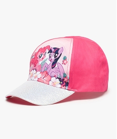 GEMO Casquette à visière pailletée - My Little Pony Rose