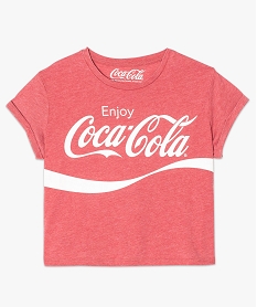 tee-shirt court esprit retro - coca-cola blanc7581701_4