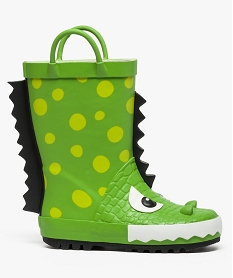 GEMO Botte de pluie crocodile Vert