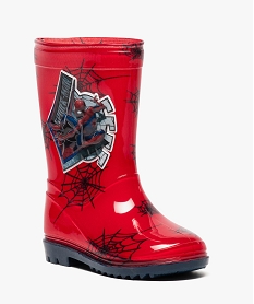 bottes de pluie crantees spiderman rouge7614301_2