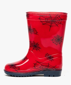 bottes de pluie crantees spiderman rouge7614301_3