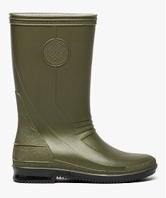 GEMO Bottes de pluie unies Vert