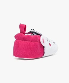 chaussures de naissance tete de chat blanc chaussures de naissance7616001_4