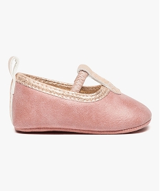 ballerine de naissance a biais irise rose7617001_1