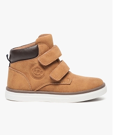 TEE-SHIRT BLANC BOOTS CAMEL