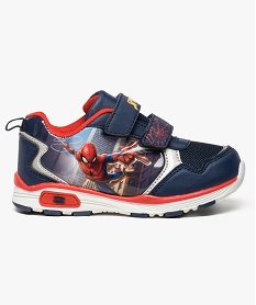 baskets basses a semelle clignotante spiderman - marvel bleu7625701_1