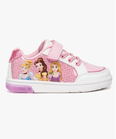 GEMO Baskets basses semelle lumineuse - Disney Princesses Multicolore