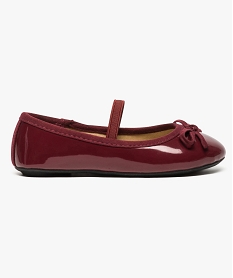 ballerines vernies avec noeud sur le dessus rouge7629401_1