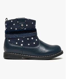 GEMO Boots avec tige à motifs étoiles Noir