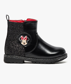 boots pailletees avec motif minnie - disney noir7631101_1