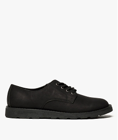 derbies avec semelle en caoutchouc noir7635201_1