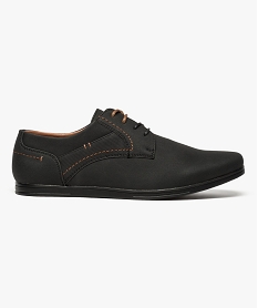 derbies en toile avec lacets interchangeables noir7649401_1