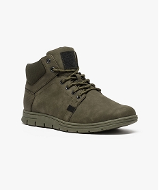 baskets montantes kaki standard7653201_2