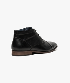 low-boots homme laces et textures noir bottes et boots7655601_4