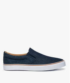 GEMO Tennis slip on en denim Bleu