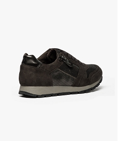 sneakers basses multimatieres gris7665401_4