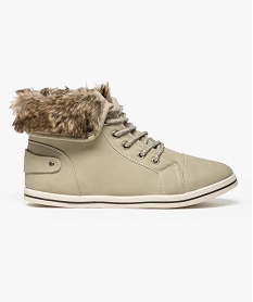 SANS GENRE BLEU CHAUSSURE SPORT BEIGE