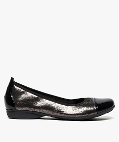 GEMO Ballerines confort souples pailletées noir standard