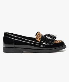 GEMO Mocassins femme à pompons et bout amande 2672
