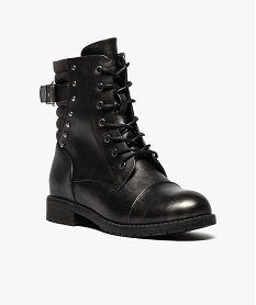 bottines motardes metallisees gris7679601_2