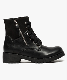 61RARRE MARRON BOOTS NOIR