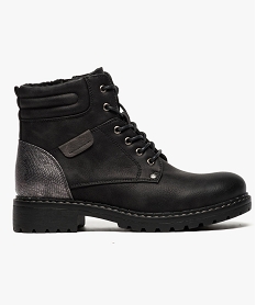 HOMEWEAR GRIS BOOTS NOIR