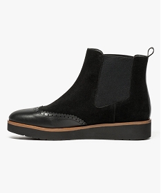 chelsea boots en cuir avec semelle plateforme noir7685201_3